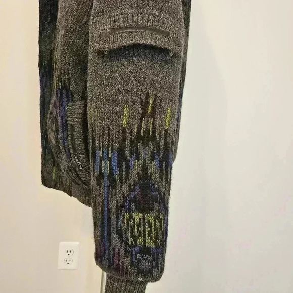 Baghins Knit Wear Wool Mohair Blend Reversible Knitted EUC Size Large - Picture 4 of 16